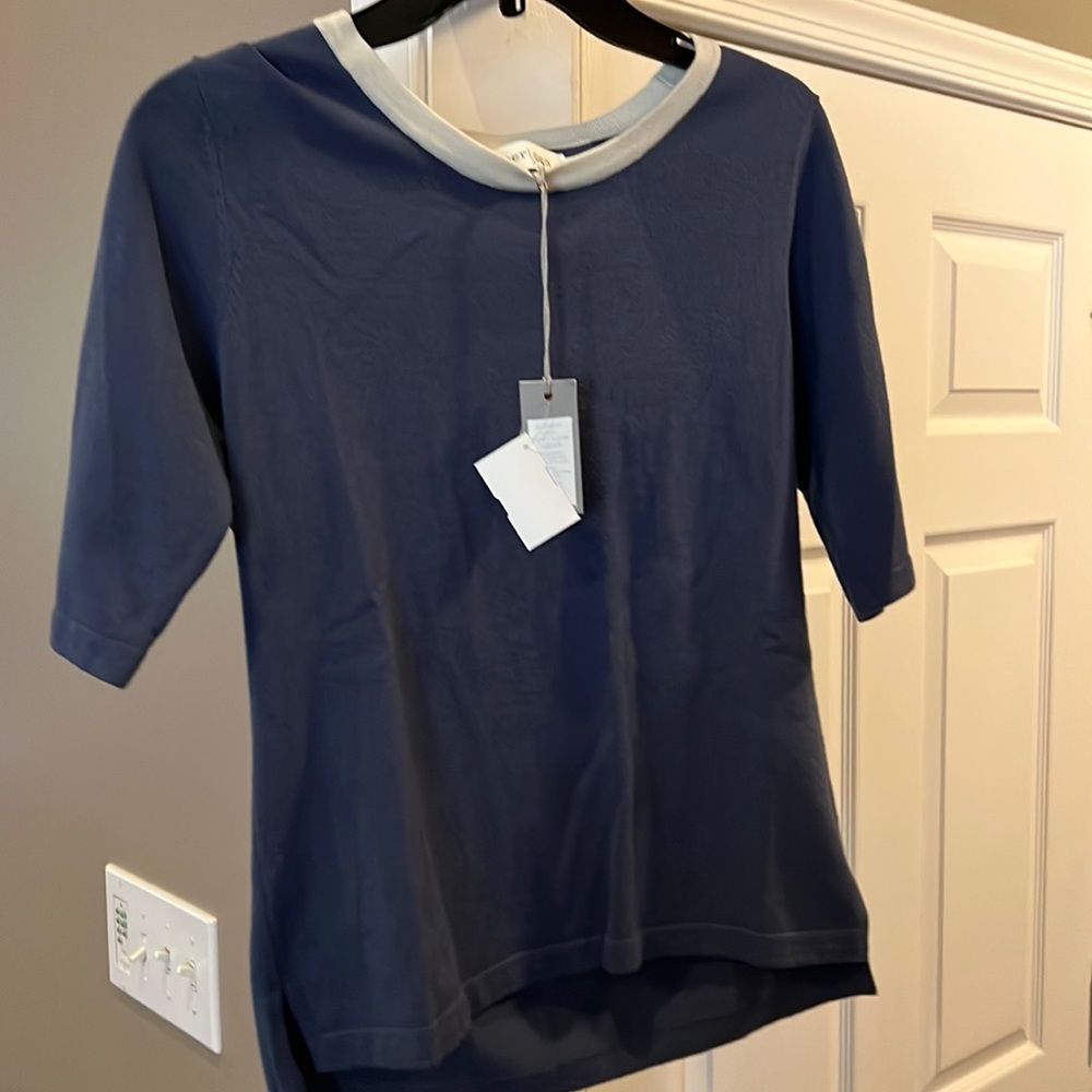 anywhere short sleeve sweater